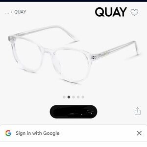 Quay Australia Clear Glasses